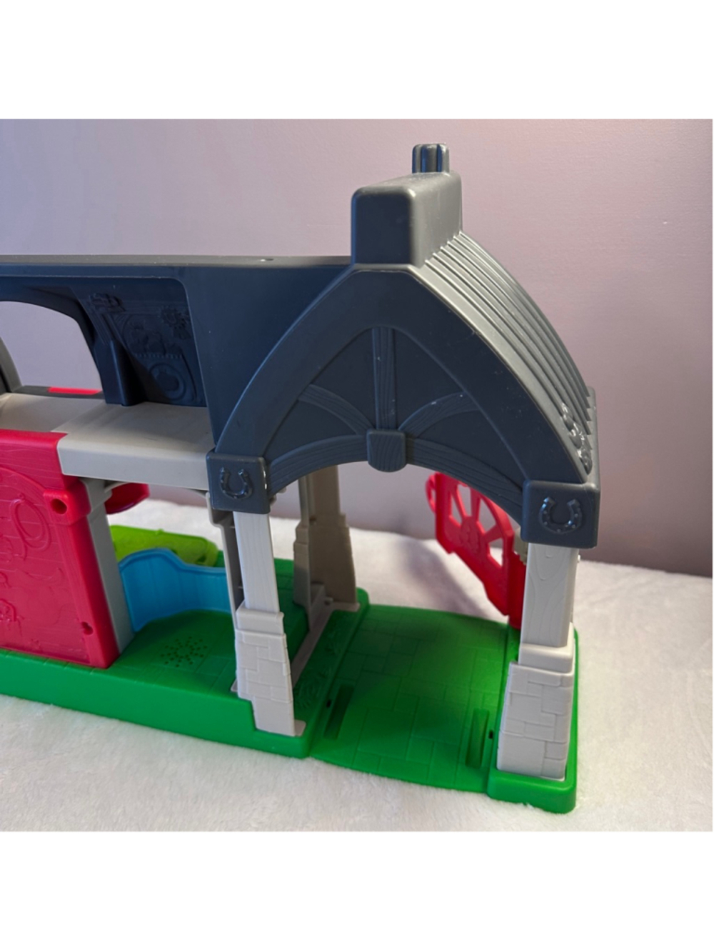 Fisher Price Little People Horse Stable Barn Playset No Figures Sounds work - Picture 5 of 6